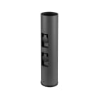SLV - M-POL 60, borne, deux prises, anthracite, hauteur 53,4 cm, bord de mer