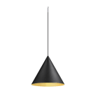 SLV - MAGICO 38, suspension, E27, L180 cm, simple, 10W, noir mat/or