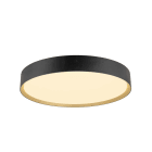 SLV - DECONA 42, plafonnier, rond, 2700/3000 K, 23W, PHASE, noir/or