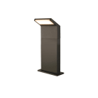 SLV - ORDI II 45, borne, carré, 2200/3000 K, IP65, noir, bord de mer
