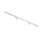 SLV - PURI 2.0, kit 1 all., 2 rails 1m, 3 spots, 3 GU10, 1 connect., 2 embouts, blanc