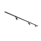 SLV - PURI 2.0, kit 1 all., 2 rails 1m, 3 spots, 1 connecteur, 2 embouts, noir