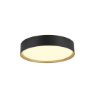 SLV - DECONA 30, plafonnier, intérieur, PHASE, rond, 3000/4000K, 17W, noir/or
