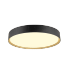 SLV - DECONA 42, plafonnier, intérieur, PHASE, rond, 3000/4000K, 23W, noir/or