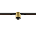 SLV - FIXT-IT!, 48V, DALI, spot rail encas., rond, 3000K, 6,6W, 36°, or/noir