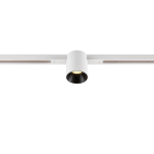 SLV - FIXT-IT!, 48V, DALI, spot rail encas., rond, 2000/3000K, 7,4W, 36°, blanc/noir