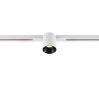 SLV - FIXT-IT!, 48V, DALI, spot rail encas., rond, 2000/3000K, 7,4W, 36°, blanc/noir