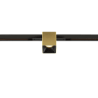 SLV - FIXT-IT!, 48V, DALI, spot rail encas, carré. 2000/3000K, 7,4W, 36°, or/noir