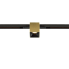 SLV - FIXT-IT!, 48V, DALI, spot rail encas, carré. 2000/3000K, 7,4W, 36°, or/noir