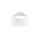 SLV - FIXT-IT ! collerette décorative carré blanc