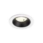 SLV - NUMINOS® S, spot encastré intérieur, 4000 K, 20° blanc / noir