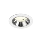 SLV - NUMINOS® S, spot encastré intérieur, 4000 K, 20° blanc / chrome