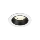 SLV - NUMINOS® S, spot encastré intérieur, 4000 K, 40° blanc / noir