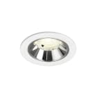 SLV - NUMINOS® S, spot encastré intérieur, 4000 K, 40° blanc / chrome