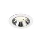 SLV - NUMINOS® S, spot encastré intérieur, 4000 K, 55° blanc / chrome