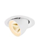 SLV - NUMINOS® GIMBLE M, spot encastré, intérieur, 2700 K, 20°, blanc
