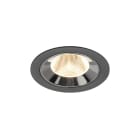 SLV - NUMINOS® M, encastré downlight, intérieur, 2700 K, 20° noir / chrome