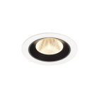 SLV - NUMINOS® M, encastré downlight, intérieur, 2700 K, 20° blanc / noir