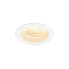 SLV - NUMINOS® M, encastré downlight, intérieur, 2700 K, 55°, IP20, rond, blanc