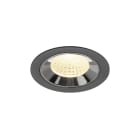 SLV - NUMINOS® M, encastré downlight, intérieur, 3000 K, 55° noir / chrome