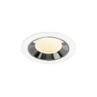 SLV - NUMINOS® M, encastré downlight, intérieur, 3000 K, 40° blanc / chrome