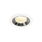 SLV - NUMINOS® M, encastré downlight, intérieur, 3000 K, 55° blanc / chrome