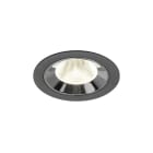 SLV - NUMINOS® M, encastré downlight, intérieur, 4000 K, 20° noir / chrome