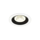 SLV - NUMINOS® M, encastré downlight, intérieur, 4000 K, 20° blanc / noir