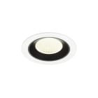 SLV - NUMINOS® M, encastré downlight, intérieur, 4000 K, 40° blanc / noir