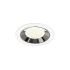 SLV - NUMINOS® M, encastré downlight, intérieur, 4000 K, 40° blanc / chrome
