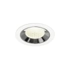 SLV - NUMINOS® M, encastré downlight, intérieur, 4000 K, 55° blanc / chrome