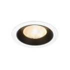 SLV - NUMINOS® L, encastré downlight, intérieur, 2700 K, 20° blanc / noir
