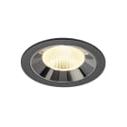 SLV - NUMINOS® L, encastré downlight, intérieur, 3000 K, 40° noir / chrome