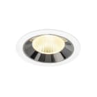 SLV - NUMINOS® L, encastré downlight, intérieur, 3000 K, 40° blanc / chrome