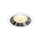 SLV - NUMINOS® L, encastré downlight, intérieur, 3000 K, 55° blanc / chrome