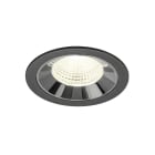 SLV - NUMINOS® L, encastré downlight, intérieur, 4000 K, 55° noir / chrome