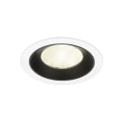 SLV - NUMINOS® L, encastré downlight, intérieur, 4000 K, 20° blanc / noir