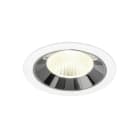 SLV - NUMINOS® L, encastré downlight, intérieur, 4000 K, 40° blanc / chrome