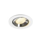 SLV - NUMINOS® MOVE L, encastré downlight, intérieur, 3000 K, 55° blanc / chrome