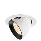 SLV - NUMINOS® GIMBLE XL, encastré downlight, intérieur, 2700 K, 40° blanc / noir