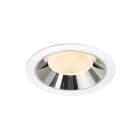 SLV - NUMINOS® XL, encastré downlight, intérieur, 2700 K, 20° blanc / chrome