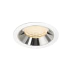 SLV - NUMINOS® XL, encastré downlight, intérieur, 2700 K, 55° blanc / chrome