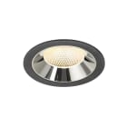 SLV - NUMINOS® XL, encastré downlight, intérieur, 3000 K, 40° noir / chrome