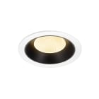 SLV - NUMINOS® XL, encastré downlight, intérieur, 3000 K, 20° blanc / noir