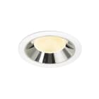 SLV - NUMINOS® XL, encastré downlight, intérieur, 3000 K, 20° blanc / chrome