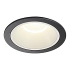 SLV - NUMINOS® XL, encastré downlight, intérieur, 4000 K, 20°, IP20, rond, noir /blanc
