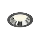 SLV - NUMINOS® XL, encastré downlight, intérieur, 4000 K, 20° noir / chrome