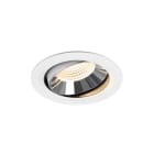 SLV - NUMINOS® MOVE XL, encastré downlight, intérieur, 2700 K, 55° blanc / chrome