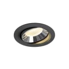 SLV - NUMINOS® MOVE XL, encastré downlight, intérieur, 3000 K, 55° noir / chrome