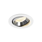 SLV - NUMINOS® MOVE XL, encastré downlight, intérieur, 3000 K, 55° blanc / chrome